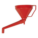 Sealey Fixed Offset Spout Funnel with Filter 160mm - Medium F16
