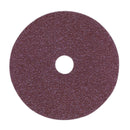 Sealey Sanding Disc Fibre Backed �100mm 36Grit Pack of 25 FBD10036