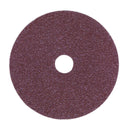 Sealey Sanding Disc Fibre Backed �100mm 50Grit Pack of 25 FBD10050