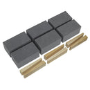 Sealey Worksafe&reg; 50 x 50 x 100mm Floor Grinding Block 60Grit - Pack of 6 FGB60