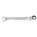 Sealey Premier Flexi-Head Ratchet Combination Spanner 17mm FHRCW17