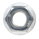 Sealey Zinc Plated Serrated Flange Nut M12 - Pack of 50 FN12