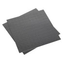 Sealey Vinyl Floor Tile with Peel & Stick Backing Silver Coin - Pack of 16 FT2S