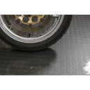 Sealey Vinyl Floor Tile with Peel & Stick Backing Silver Coin - Pack of 16 FT2S