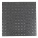 Sealey Vinyl Floor Tile with Peel & Stick Backing Silver Coin - Pack of 16 FT2S