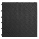 Sealey Polypropylene Floor Tile 400 x 400mm, Black Treadplate - Pack of 9 FT3B