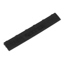 Sealey Polypropylene Floor Tile Edge 400 x 60mm, Black Female - Pack of 6 FT3EBF