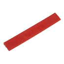 Sealey Polypropylene Floor Tile Edge 400 x 60mm, Red Male - Pack of 6 FT3ERM