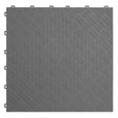 Sealey Polypropylene Floor Tile 400 x 400mm, Grey Treadplate - Pack of 9 FT3G