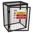 Sealey Gas Cylinder Safety Cage - 2 x 19kg GCSC219