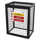 Sealey Gas Cylinder Safety Cage - 2 x 19kg GCSC219