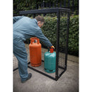 Sealey Gas Cylinder Safety Cage - 2 x 47kg GCSC247