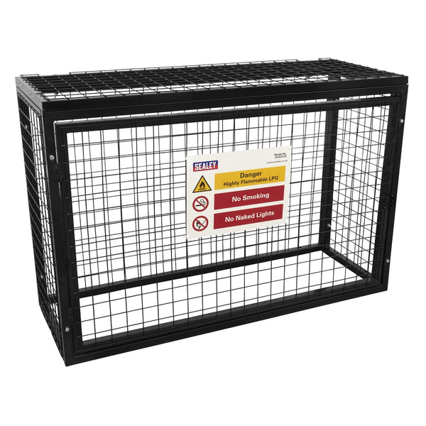 Sealey Gas Cylinder Safety Cage - 4 x 19kg GCSC419