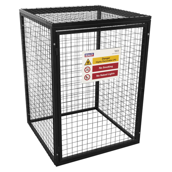 Sealey Gas Cylinder Safety Cage - 4 x 47kg GCSC447