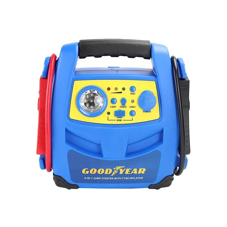 GOODYEAR JUMP STARTER AIR COMPRESSOR POWER BANK CHARGER 4 IN 1 12V 901040