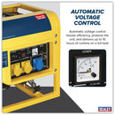 Sealey 6000W Generator 13hp 4-Stroke Engine 110/230V GG7500