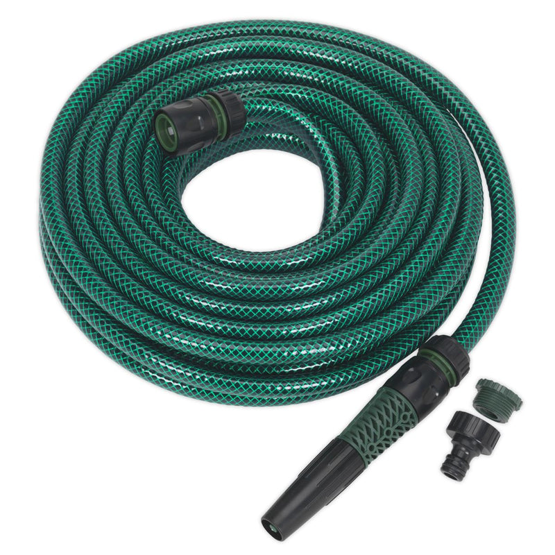 Water Hose 15m with Fittings