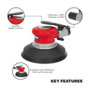 Sealey Generation Air Palm Random Orbital Sander 150mm GSA04