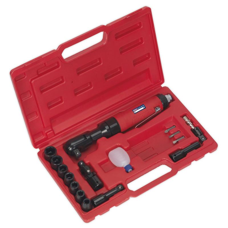 Air Ratchet Wrench Kit 1/2"Sq Drive