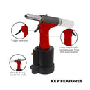 Sealey Generation Heavy-Duty Air/Hydraulic Riveter GSA314