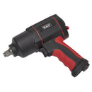 Sealey Generation Composite Twin Hammer Air Impact Wrench 1/2"Sq Drive GSA6006