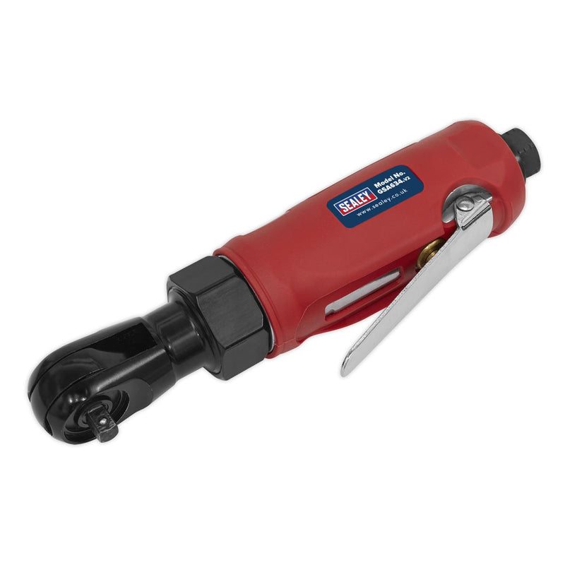 Compact Air Ratchet Wrench 1/4"Sq Drive