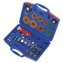 Sealey Generation Air Angle Die Grinding/Sanding Kit 42pc GSA674K