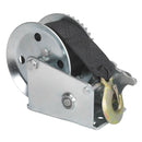 Sealey Geared Hand Winch with Webbing Strap 540kg Capacity GWW1200M