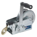 Sealey Geared Hand Winch with Webbing Strap 900kg Capacity GWW2000M