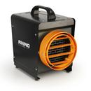 Rhino Fan Heater Portable Space Heater Electric 2.8kW 3 Heat Settings H02074