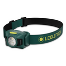 Ledlenser LED Head Torch Rechargeable Camping 450lm 110m Beam IP67 Green HF4