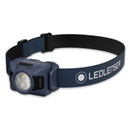 Ledlenser LED Head Torch Rechargeable Camping 650lm 130m Beam IP67 Blue HF4R