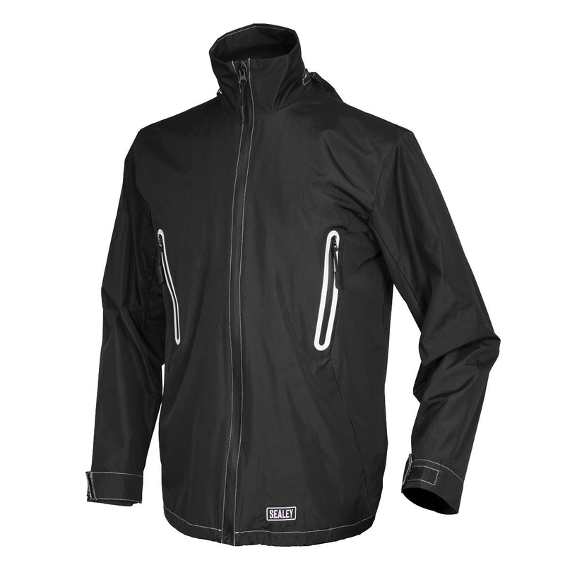 Sealey 5V Heated Rain Jacket with Power Bank 20Ah - Small HJ05KIT