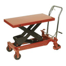 Sealey Hydraulic Scissor Lift Platform Table 1000kg Capacity HPT1000