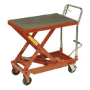 Sealey Hydraulic Scissor Lift Platform Table 500kg Capacity HPT500