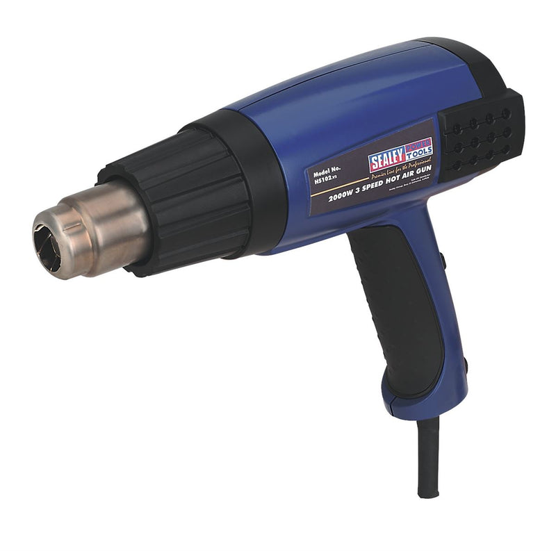 Hot Air Gun 2000W 3-Speed 50-600�C Variable Heat