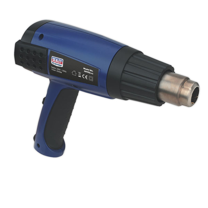 Hot Air Gun 2000W 3-Speed 50-600�C Variable Heat