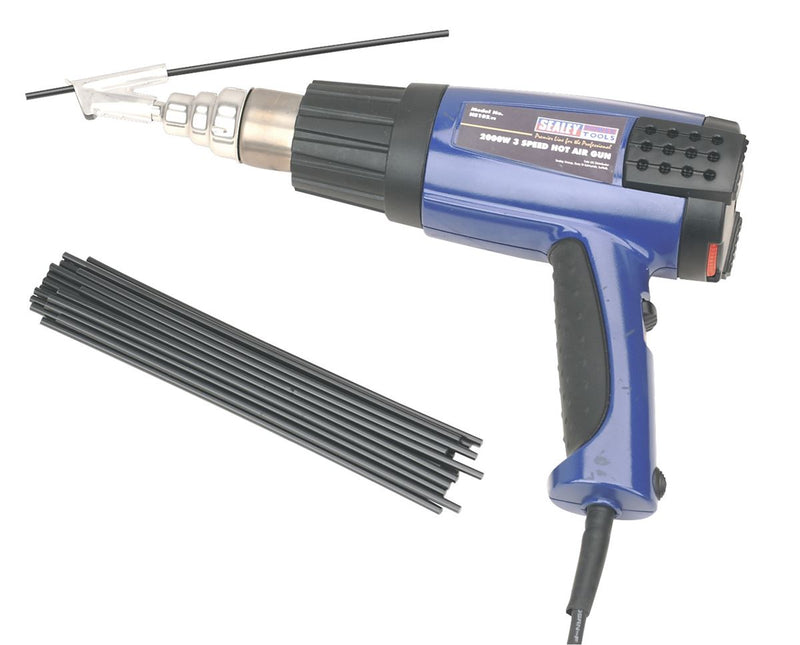 Plastic Welding Kit including HS102 Hot Air Gun