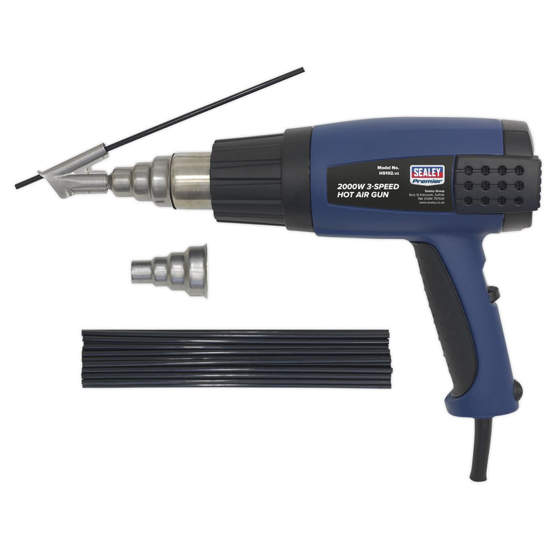 Plastic Welding Kit including HS102 Hot Air Gun