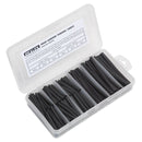 Sealey Heat Shrink Tubing Assortment 50 & 100mm 180pc - Black HST501B