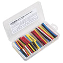 Sealey Heat Shrink Tubing Assortment 50 & 100mm 180pc - Mixed Colours HST501MC