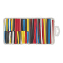 Sealey Heat Shrink Tubing Assortment 50 & 100mm 180pc - Mixed Colours HST501MC