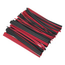 Sealey Adhesive Lined Heat Shrink Tubing Assortment 200mm 72pc - Black & Red HSTAL72BR