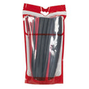 Sealey Adhesive Lined Heat Shrink Tubing Assortment 200mm 72pc - Black & Red HSTAL72BR