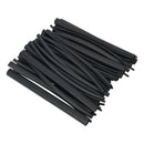 Sealey Adhesive Lined Heat Shrink Tubing Assortment 200mm 72pc - Black HSTAL72B