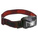 Sealey Head Torch with Auto-Sensor 3W SMD & 2 Red LED HT03LED