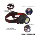 Sealey Head Torch 3W COB LED HT101