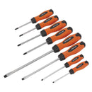 Sealey Premier Hammer-Thru Screwdriver Set 8pc - Hi-Vis Orange HV004