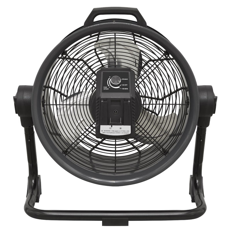 230V with Cordless Option High Velocity Drum Fan 16"