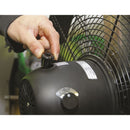 Sealey 20" Industrial High Velocity Oscillating Pedestal Fan 230V HVF20PO